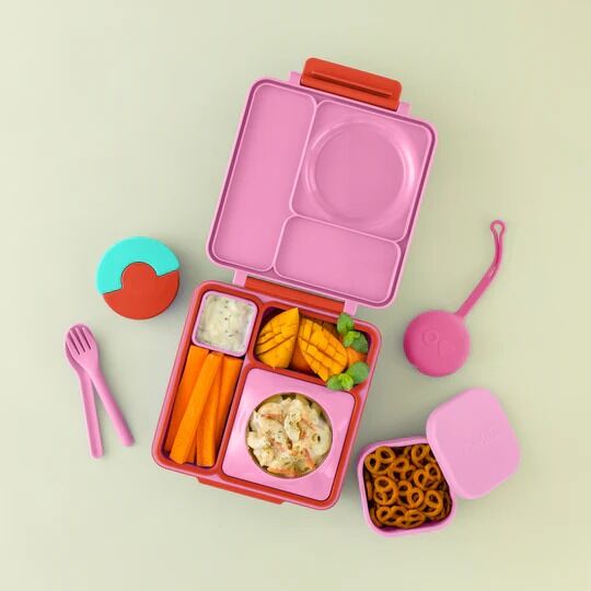Omie - OmieSnack Silicone Container Pink