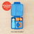 Omie - OmieBottle Silicone Drink Bottle 250ml Blue