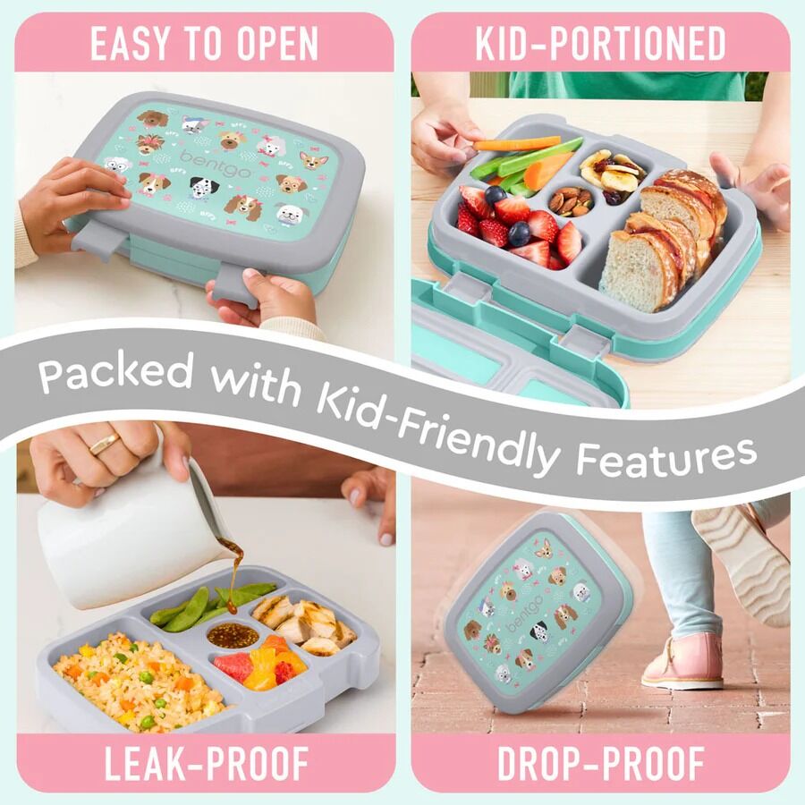 Bentgo - Kids Prints Lunch Box Puppies