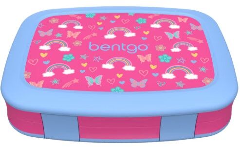 Bentgo - Kids Prints Lunch Box Rainbows & Butterflies
