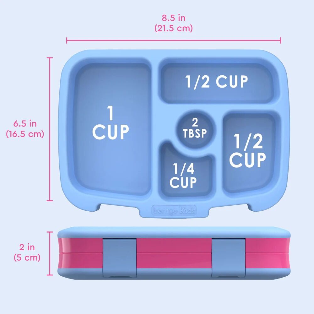 Bentgo - Kids Prints Lunch Box Rainbows & Butterflies