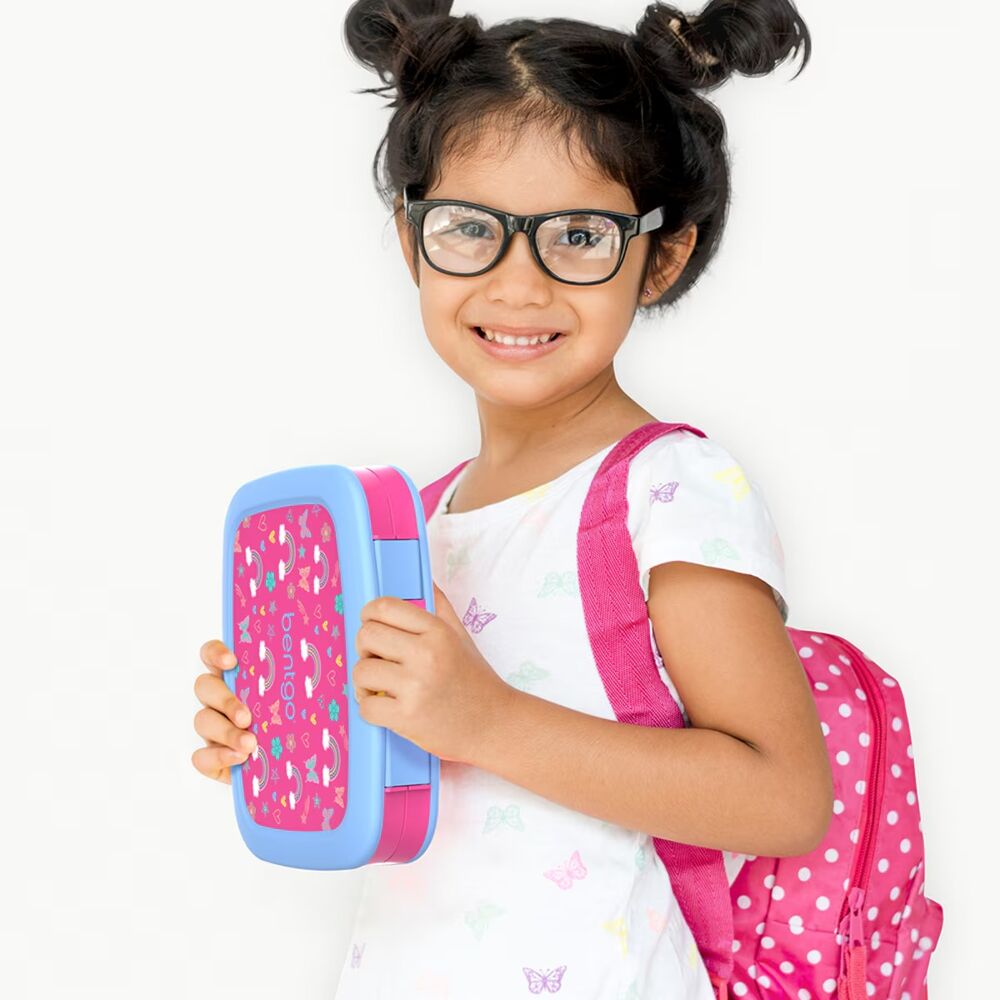 Bentgo - Kids Prints Lunch Box Rainbows & Butterflies
