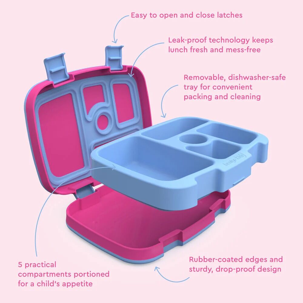 Bentgo - Kids Prints Lunch Box Rainbows & Butterflies