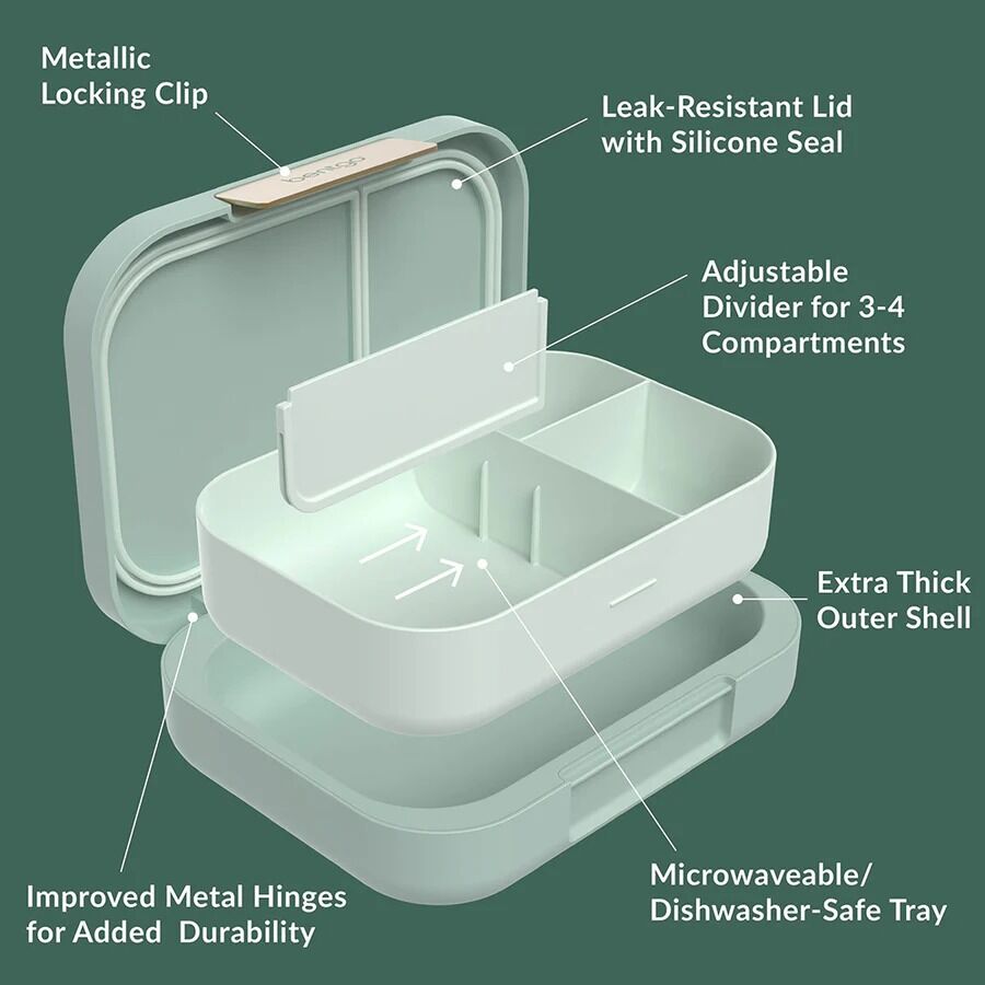 Bentgo - Modern Lunch Box Mint Green