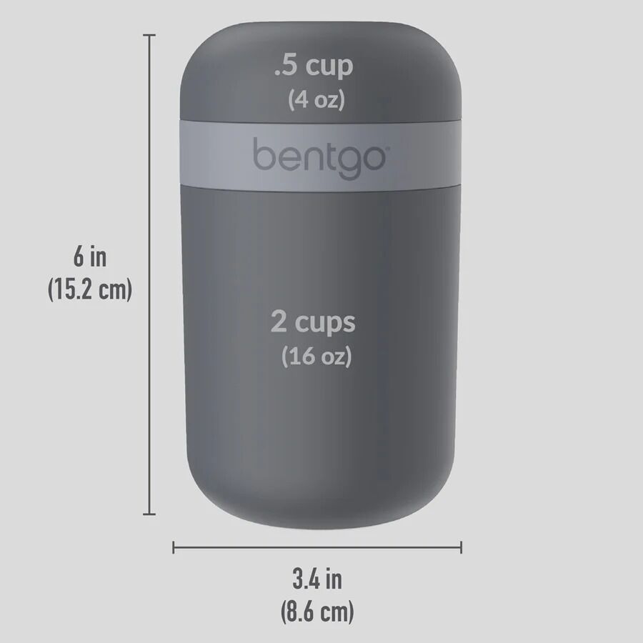 Bentgo - Snack Cup Dark Grey