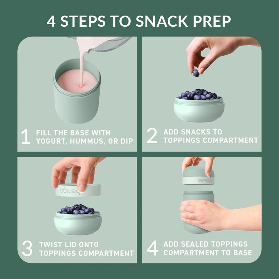 Bentgo - Snack Cup Mint Green