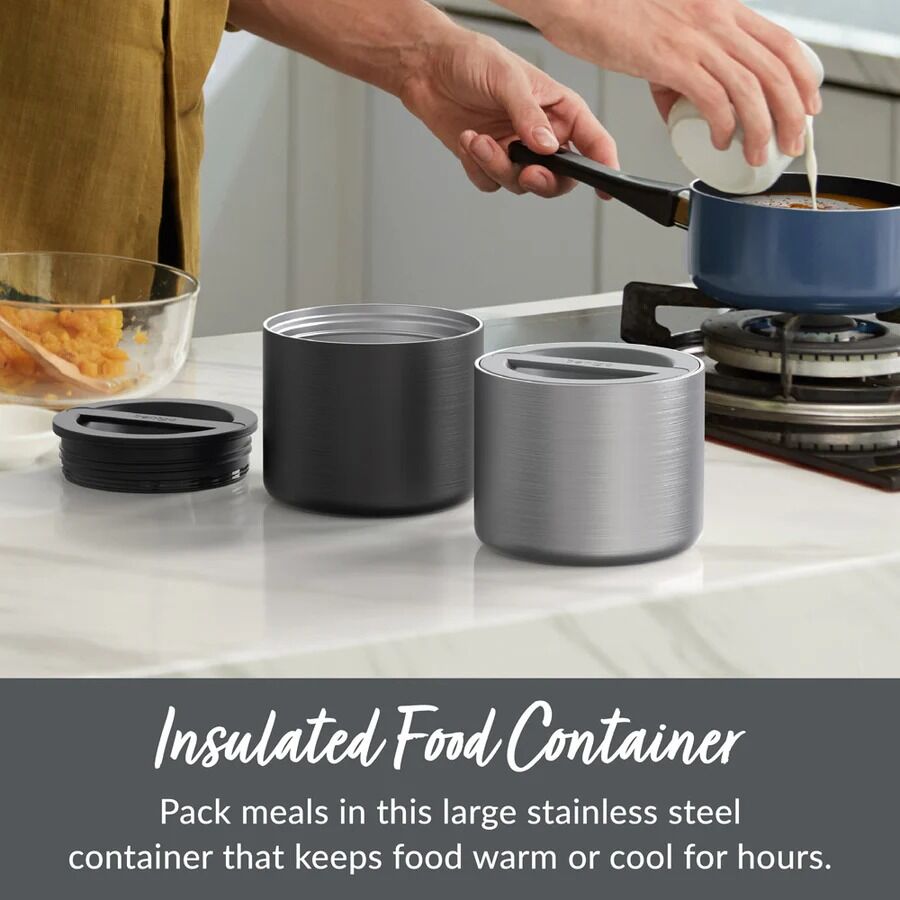 Bentgo - Insulated Food Container Carbon Black