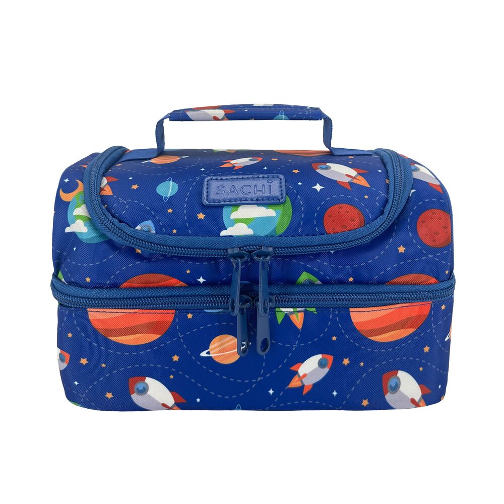 Sachi Insulated Double Decker Lunch Bag - Outer Space