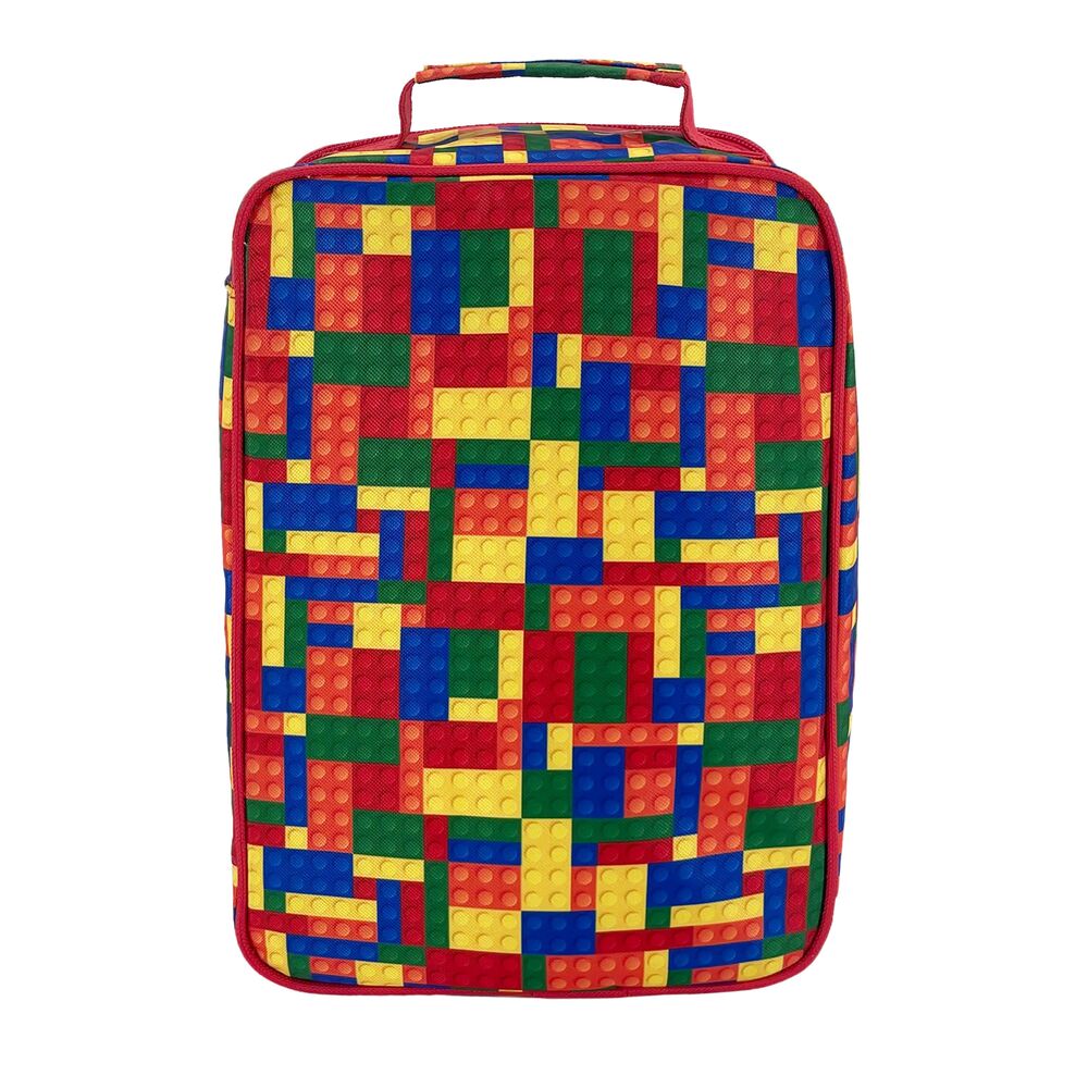 Sachi Insulated Junior Lunch Bag - Bricks