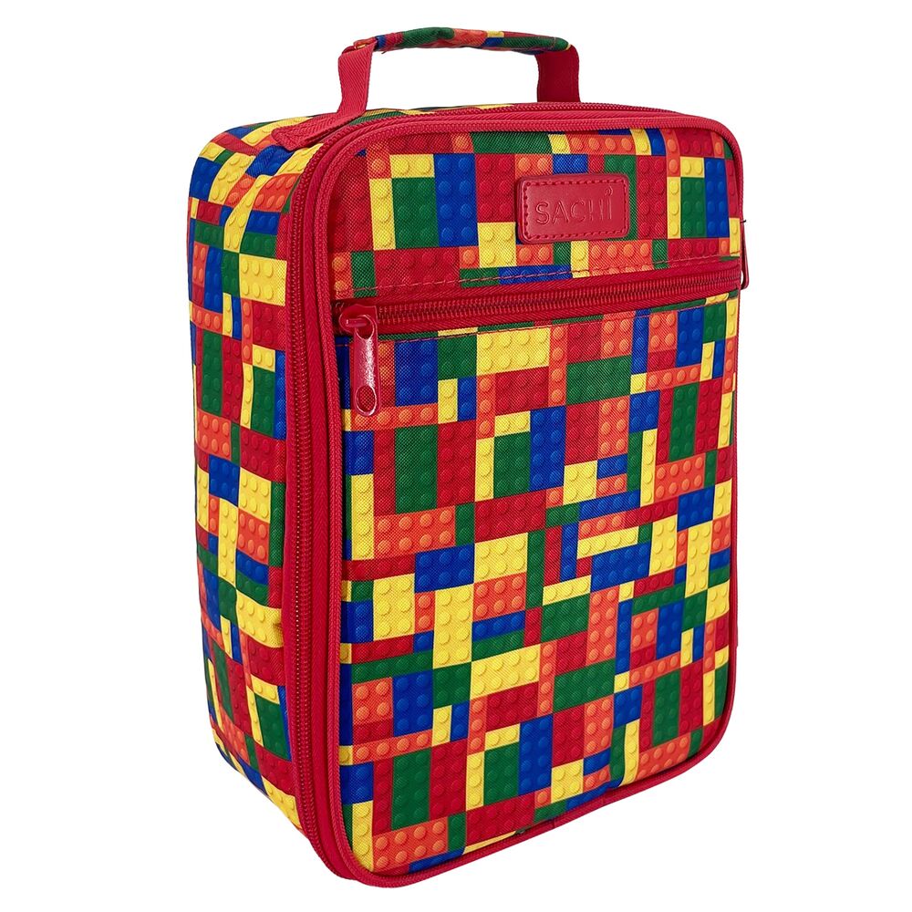 Sachi Insulated Junior Lunch Bag - Bricks