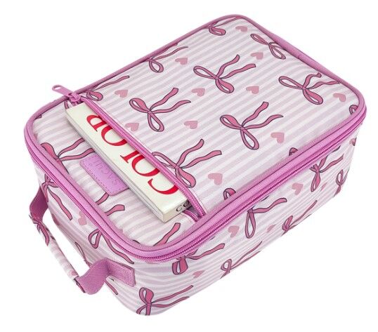 Sachi Insulated Junior Lunch Bag - Bows & Hearts