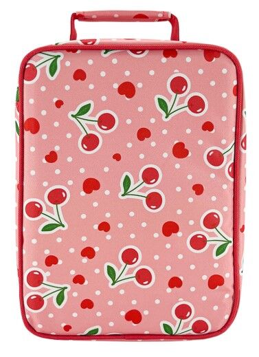 Sachi Insulated Junior Lunch Bag - Cherry Crush