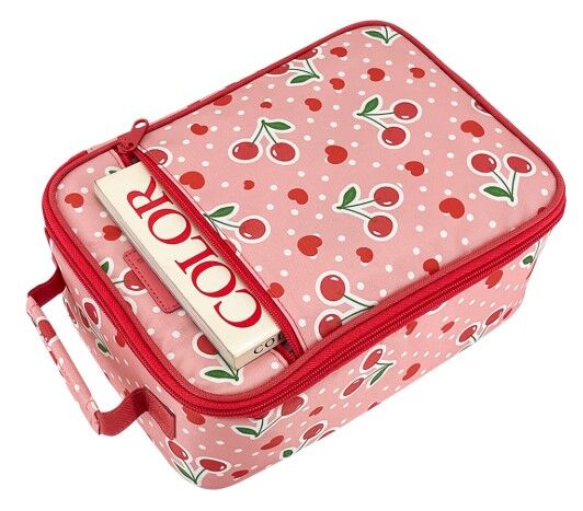 Sachi Insulated Junior Lunch Bag - Cherry Crush