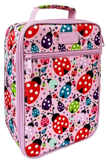 Sachi Insulated Junior Lunch Bag - Lovely Ladybugs