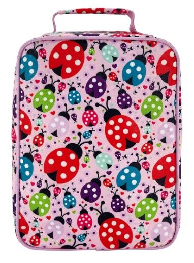 Sachi Insulated Junior Lunch Bag - Lovely Ladybugs
