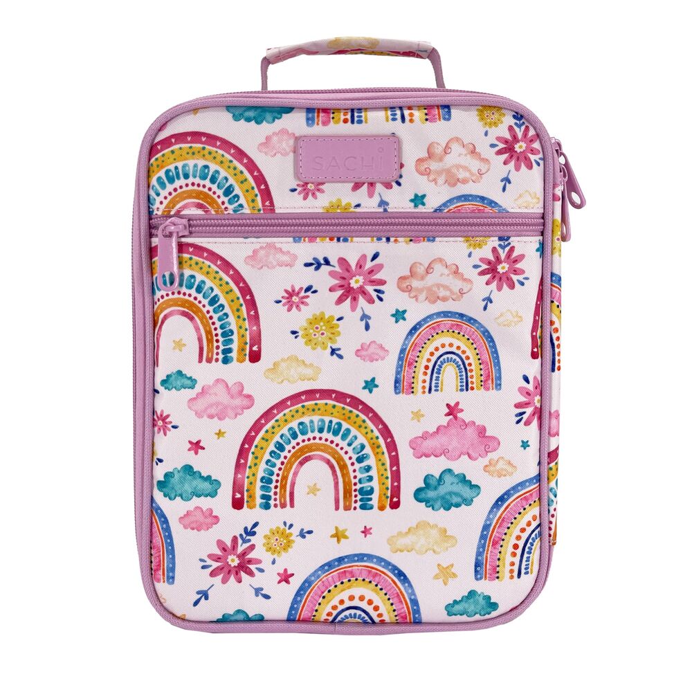 Sachi Insulated Junior Lunch Bag - Rainbow Sky