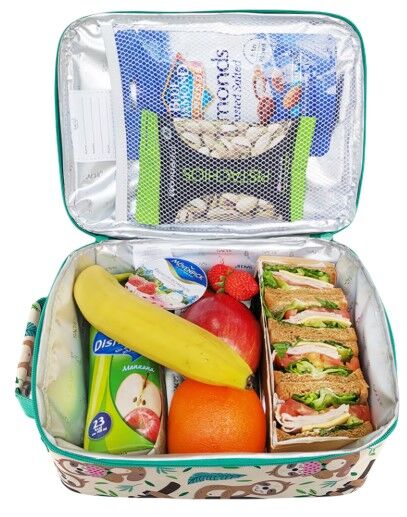 Sachi Insulated Junior Lunch Bag - Sleepy Sloths