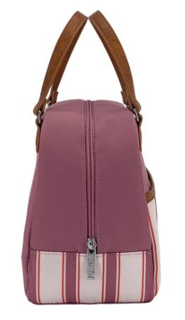 Sachi Insulated Cali Lunch Bag - Blush Stripes