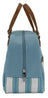 Sachi Insulated Cali Lunch Bag - Hazy Blue Stripes