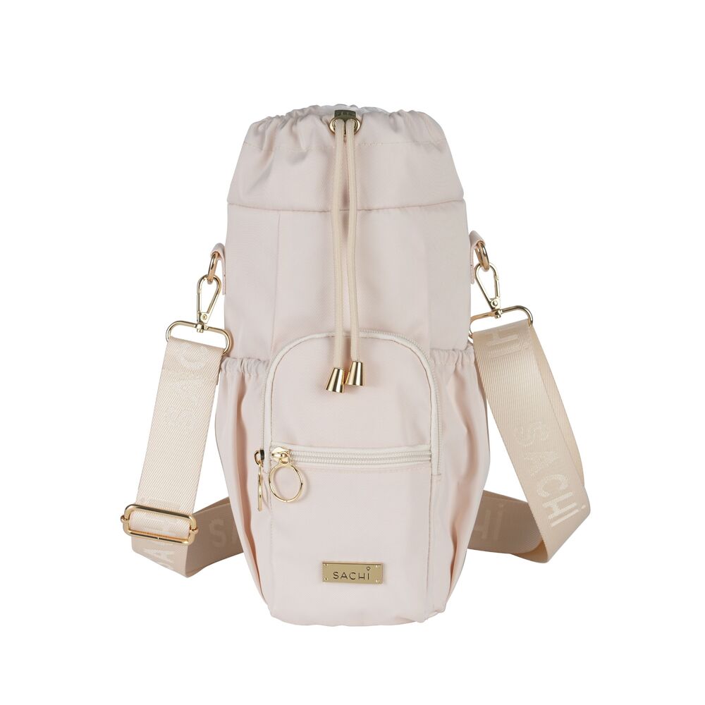 Sachi Crossbody Insulated Bottle Bag - Alabaster - Large