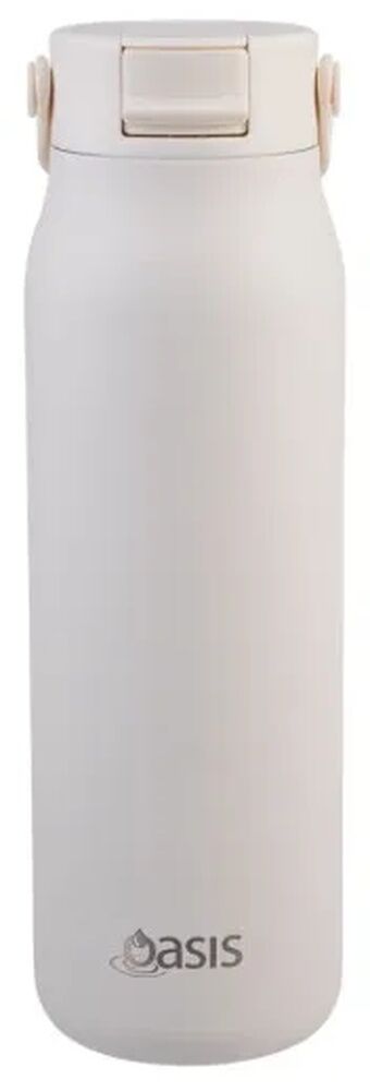 Oasis Sorrento Double Wall Insulated Water Bottle - 900ml Alabaster