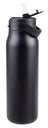 Oasis Sorrento Double Wall Insulated Water Bottle - 900ml Black