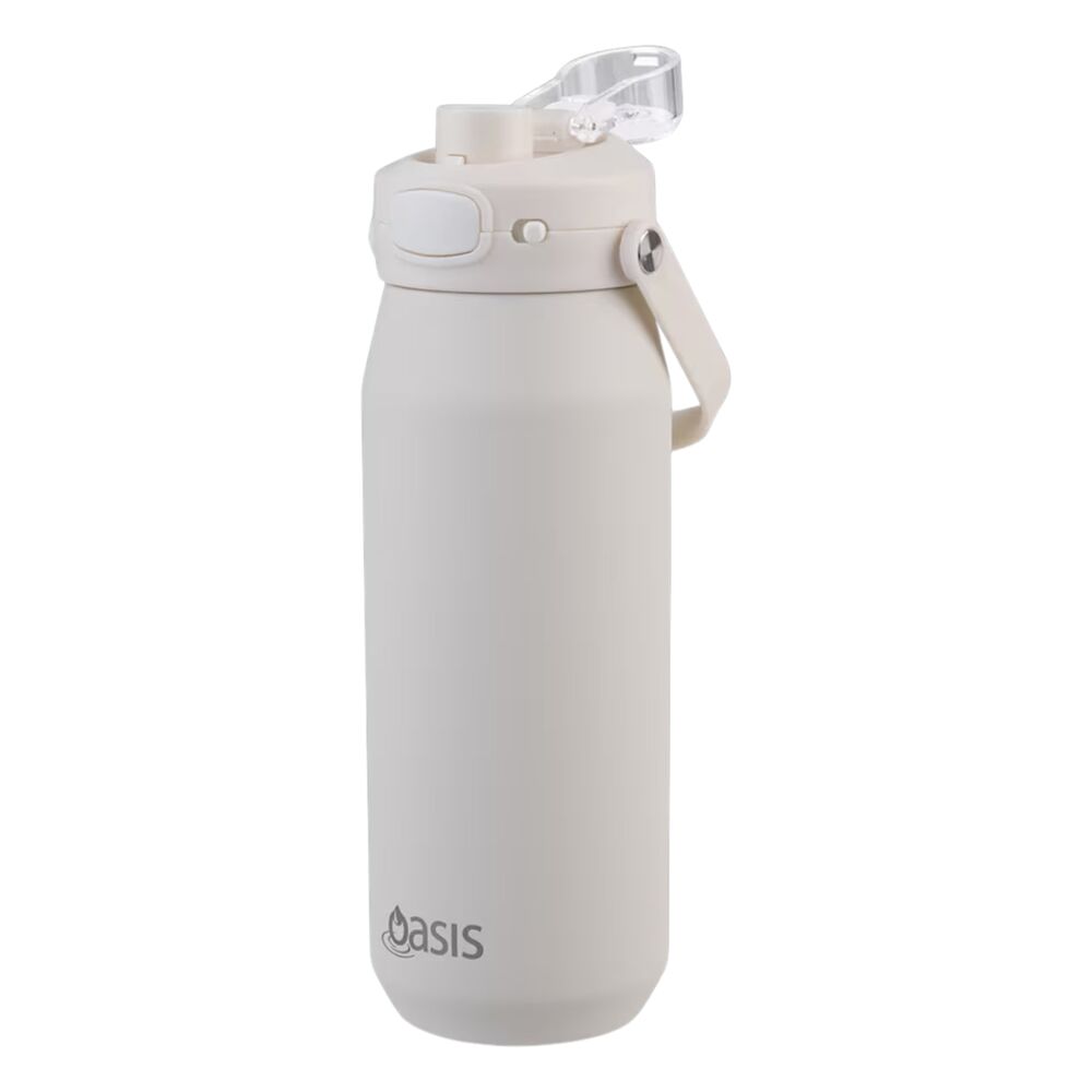 Oasis Capri Triple Wall Insulated Water Bottle - 750ml Alabaster
