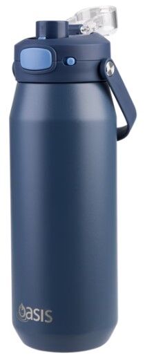 Oasis Capri Triple Wall Insulated Water Bottle - 750ml Indigo