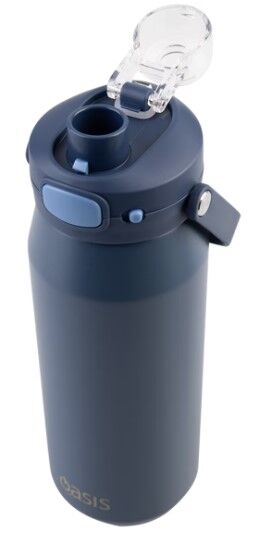 Oasis Capri Triple Wall Insulated Water Bottle - 750ml Indigo