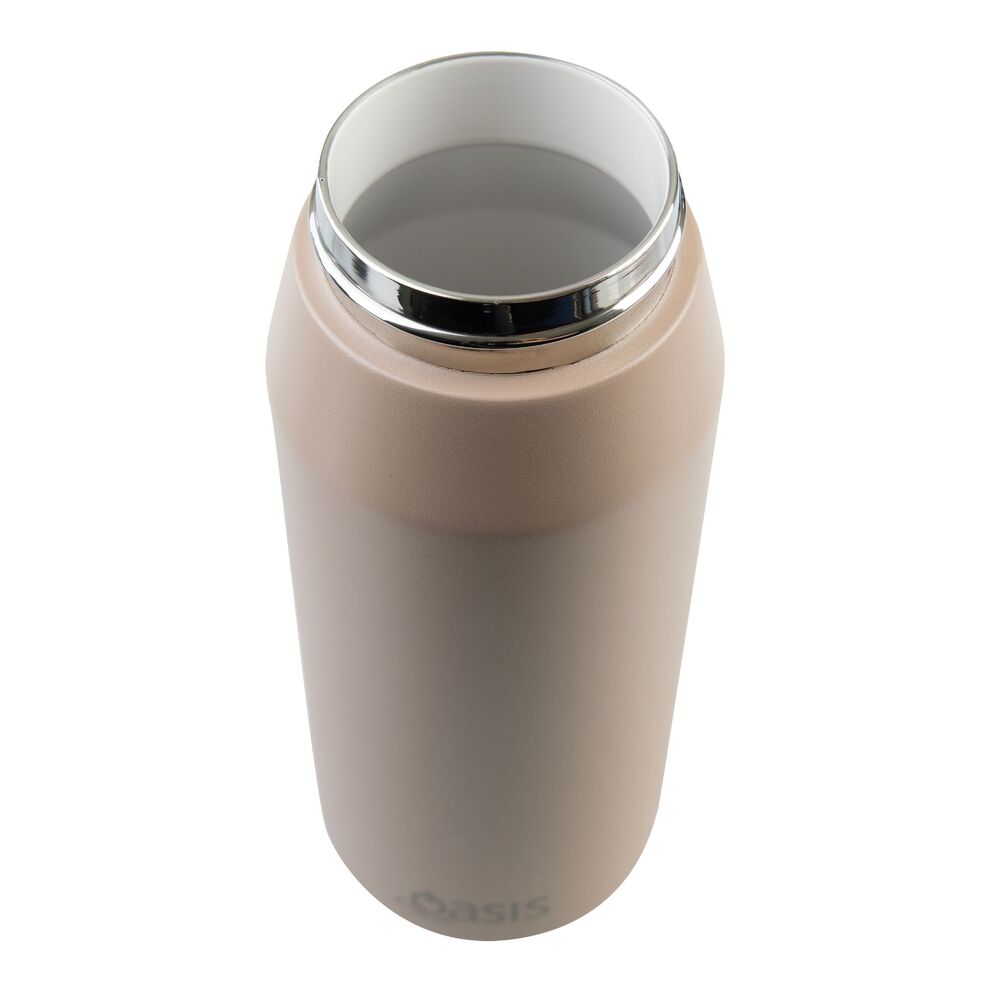 Oasis Capri Triple Wall Insulated Water Bottle - 750ml Latte