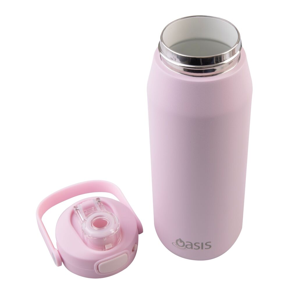 Oasis Capri Triple Wall Insulated Water Bottle - 750ml Pink Lemonade