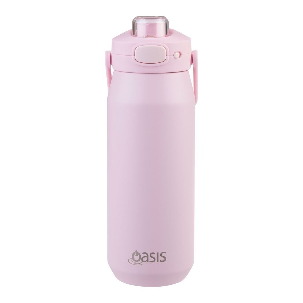 Oasis Capri Triple Wall Insulated Water Bottle - 750ml Pink Lemonade