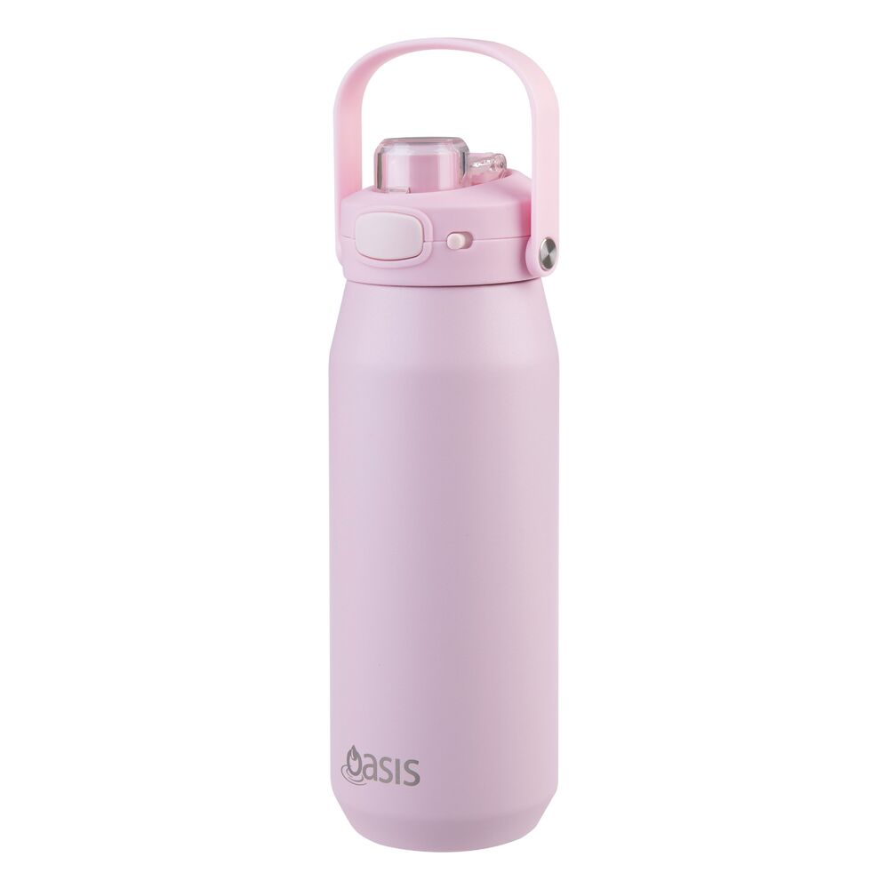 Oasis Capri Triple Wall Insulated Water Bottle - 750ml Pink Lemonade