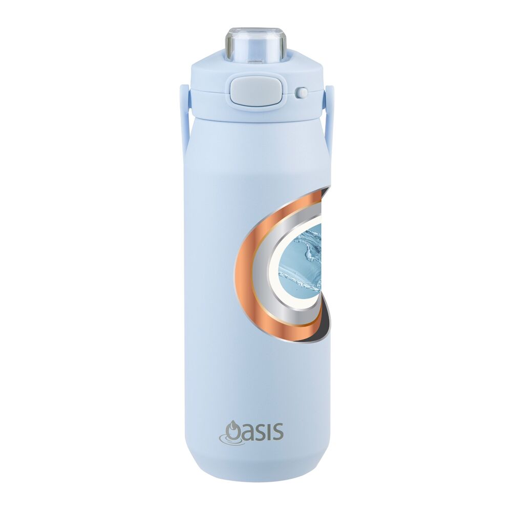 Oasis Capri Triple Wall Insulated Water Bottle - 750ml Periwinkle