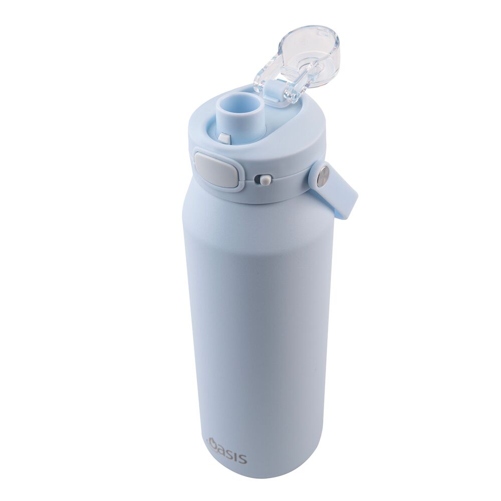 Oasis Capri Triple Wall Insulated Water Bottle - 1L Periwinkle