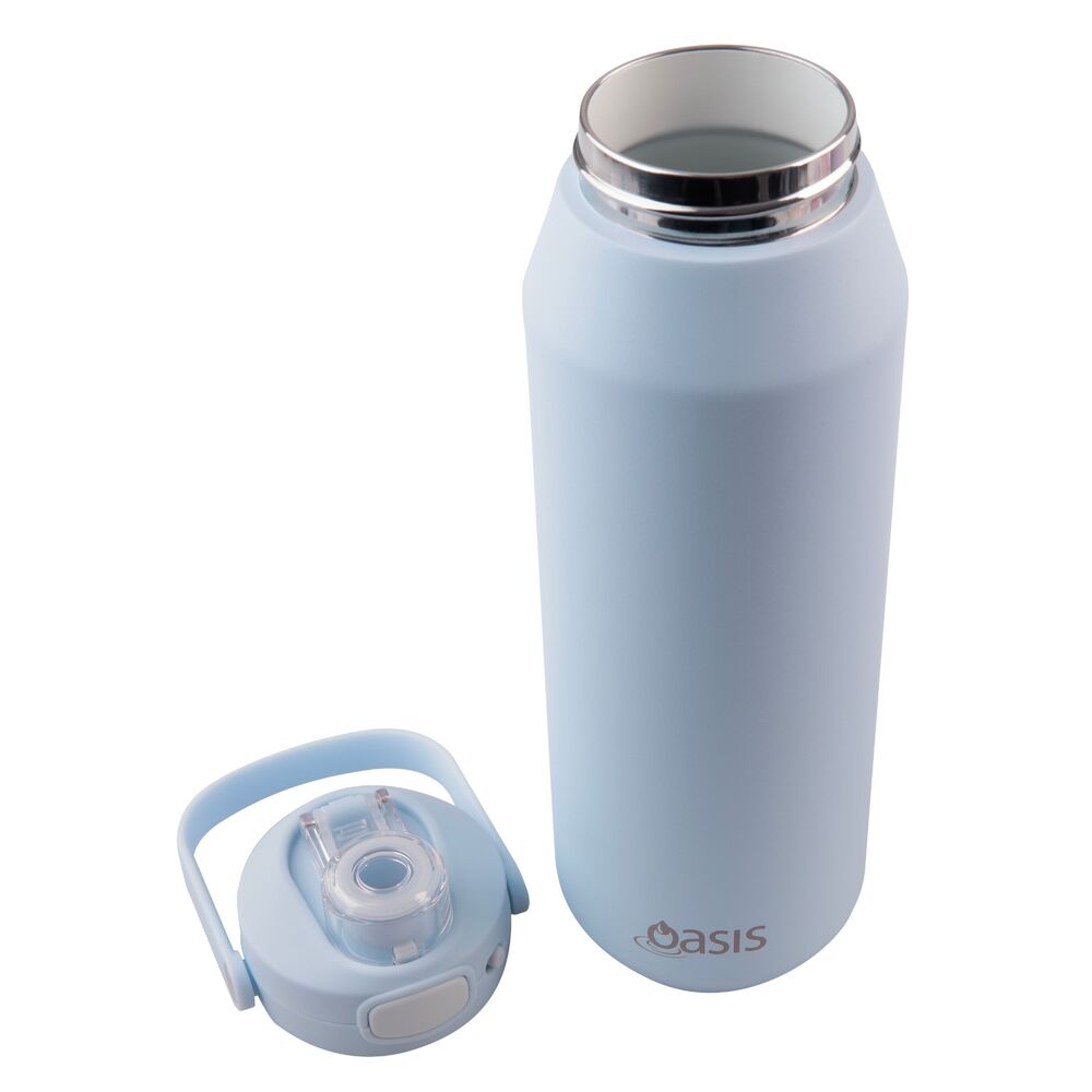 Oasis Capri Triple Wall Insulated Water Bottle - 1L Periwinkle