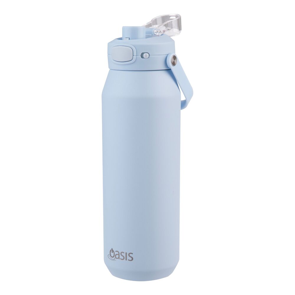 Oasis Capri Triple Wall Insulated Water Bottle - 1L Periwinkle