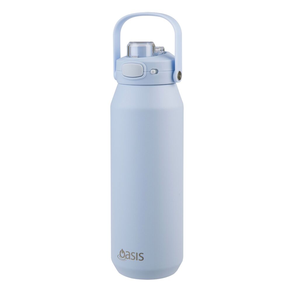 Oasis Capri Triple Wall Insulated Water Bottle - 1L Periwinkle