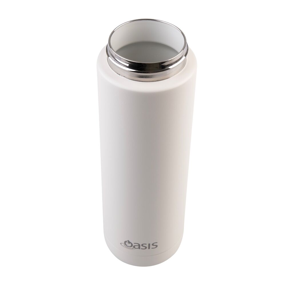 Oasis Moda Triple Wall Insulated Water Bottle - 700ml Alabaster