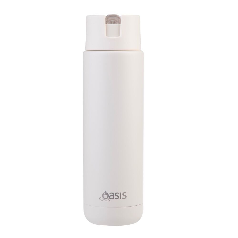 Oasis Moda Triple Wall Insulated Water Bottle - 700ml Alabaster
