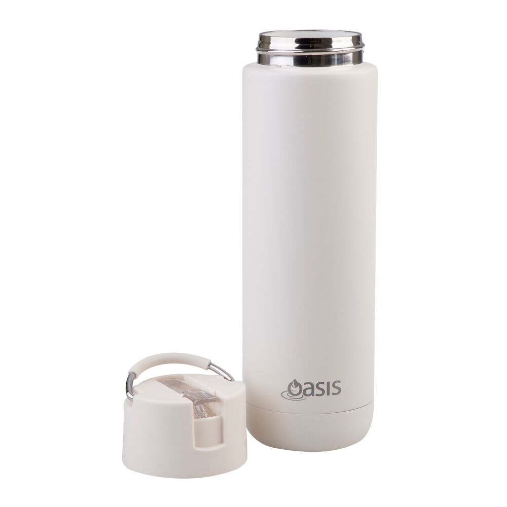 Oasis Moda Triple Wall Insulated Water Bottle - 700ml Alabaster