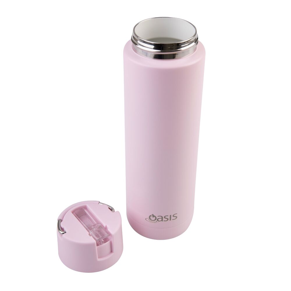 Oasis Moda Triple Wall Insulated Water Bottle - 700ml Pink Lemonade
