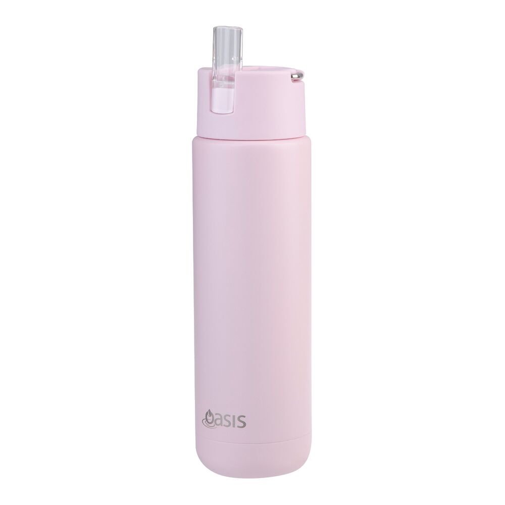 Oasis Moda Triple Wall Insulated Water Bottle - 700ml Pink Lemonade