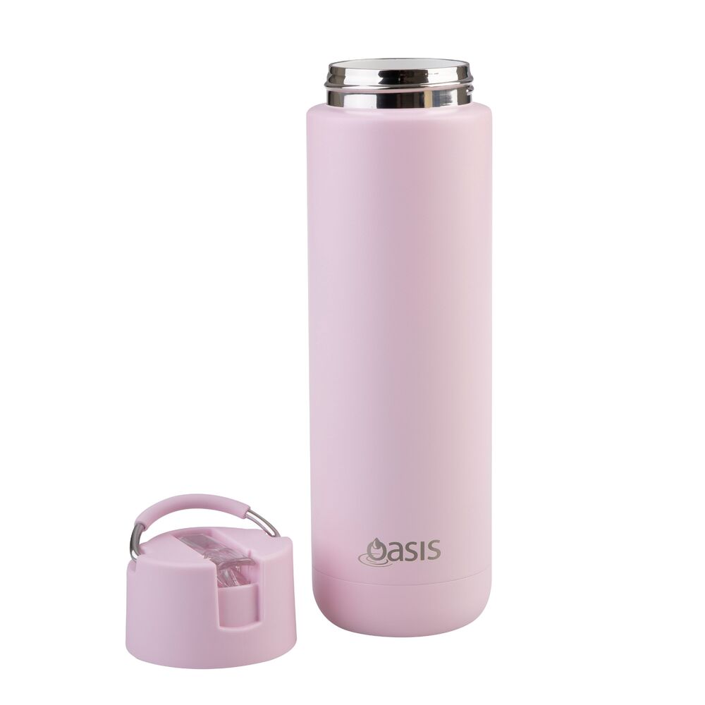 Oasis Moda Triple Wall Insulated Water Bottle - 700ml Pink Lemonade