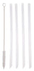 Oasis Moda Drink Bottle Straws with Cleaning Brush (Set of 4)