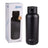 Oasis Moda Triple Wall Insulated Water Bottle - 1L Black