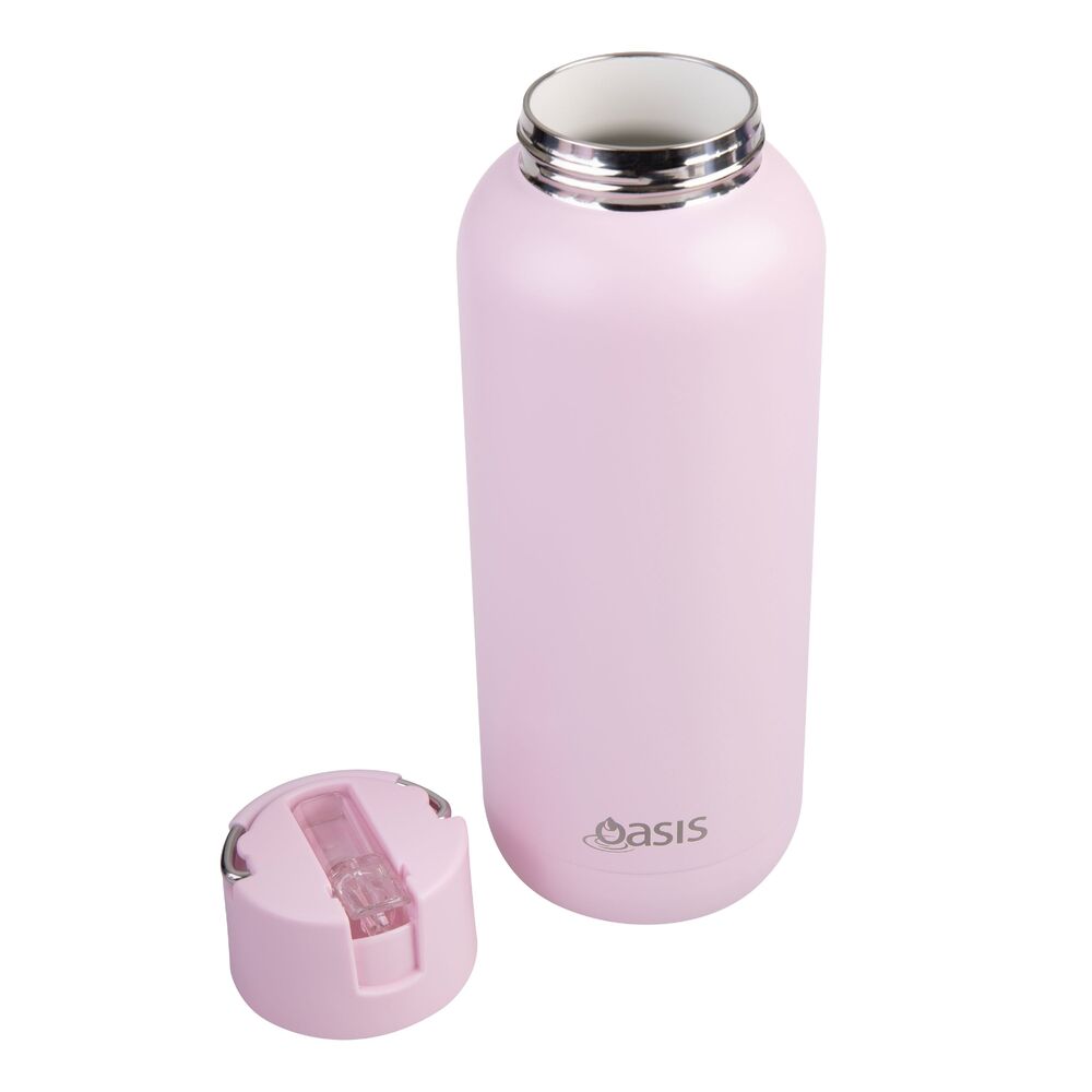 Oasis Moda Triple Wall Insulated Water Bottle - 1L Pink Lemonade