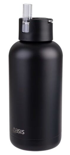 Oasis Moda Triple Wall Insulated Water Bottle - 1.5L Black