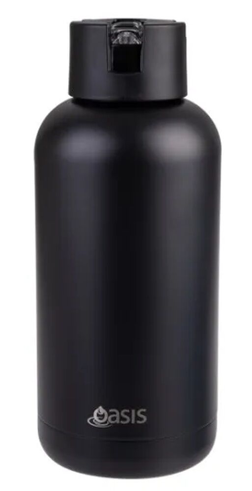 Oasis Moda Triple Wall Insulated Water Bottle - 1.5L Black