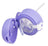 Oasis Double Wall Insulated Sipper Straw Kid's Drink Bottle - 550ml Mermaid Unicorns